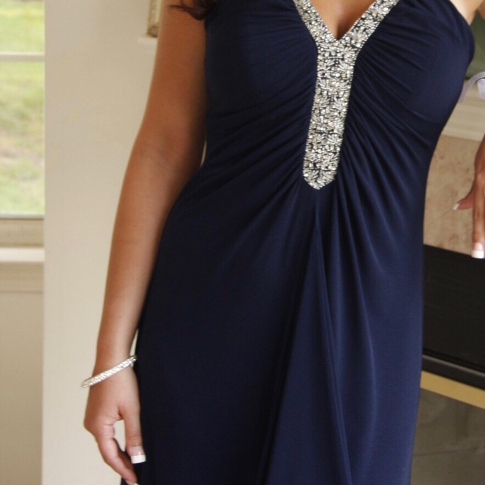 Navy Gown
